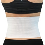 독일산 얇은 허리보호대 약국 산후 뱃살 슬림 허리 복대 온도조절 보호대 : 지한아이씨