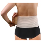 독일산 얇은 허리보호대 폭좁은 약국 복대 산후 허리 밴드 일상용 초경량 100g : 지한아이씨