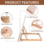 Somime 초대형 아티스트 드로잉 보드 29 1/2 L x 19 5/8 W, 5가지 위치의... 이젤, 그림 및 스케치를 위한 휴대용 테이블 스탠드 : 하늘공간 길