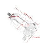 스타터 모터 XT125R XT125X YB125 YBR125ED YBR125ESD YB125SPD TT R125 TTR125L R125E LE 3D9 H1890 00 3D6 : 루덴에이치