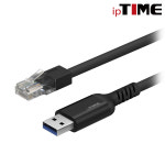 ipTIME U2LAN USB3.0 기가비트 유선랜카드 2M 일체형 케이블 타입 : ipTIME 쇼핑몰