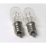 전구의 새로운 일반 나사 2개, 15W, 110V/120V, 베이스 7/16 , 주키, 네치, 뉴 홈, 싱어, 바이킹, 화이트 재봉틀 등과 호환 가능 : 하늘공간 길