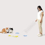 펫디아 관절 도마뱀 꿈틀이 낚시대 고양이 장난감 : 전국구고양이