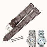 L8 111 4 L8 110 lf-가죽 밴드 가죽 가죽 스트랩 시계 밴드에 대한 WENTULA 시계 밴드 1 16mm : 비케이비엘