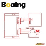 호환 BODING 2상 디지털 스테퍼 모터 드라이버 DM542 20-50VDC CNC 조각 기계용 Nema23 일치 : 윤오상사
