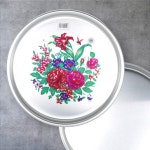 천호 양은쟁반 알루미늄 레트로 오봉 중,대,특대 1개 업소용 식당쟁반 : 만물박스