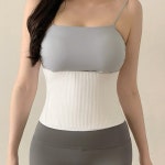 독일산 얇은 허리보호대 약국 산후 뱃살 슬림 허리 복대 온도조절 보호대 : 지한아이씨