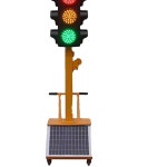 이동식 안전 신호등 태양광 태양열 신호 표시등 표지판 60W : 싸다직구홀릭