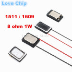 10PCS 노트북 스피커 컴퓨터 1W 8R 15111609 시끄러운 스피커 8 옴 1 와트 8R 1W 15x11 16x9MM 와이어 알루미늄 fim : ITK