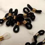 안경 고무줄 10개 한세트 선그라스 고리 안경스트랩 만들기 악세사리 부자재 : Myleathertool