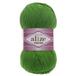 55 면 45 아크릴 알라이즈 금사 1개 /볼 100gr 360야드 126-Grass 57 - Burgundy : 하늘공간 길