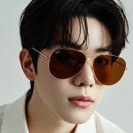 레이벤 보잉선글라스RB3025 001/33 58사이즈 에비에이터 레전드 브레드피트 착 : 투나인안경원
