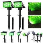 1PC 녹색 태양 LED 빛 야외 광 전원 IP65 방수 잔디 벽 조명 정원 장식 G2206 : 스탠들리샵