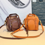 미니토트백 여성숄더백 가죽가방 데일리가방 여성크로스백 : 시연알찬몰