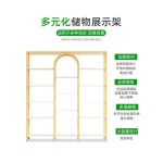 네일샵 선반 진열대 디피 헤어샵 약국 철제 렉 골드 화이트 160x30x200 캐비닛제외 : 와이티스토어몰