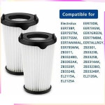 B26B 12Pcs HEPA 필터 AEG AEF150 CX7-2 Electrolux EER73DB EER73IGM ZB3301 로봇 진공 청소기 부품 : 퓨쳐코어