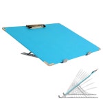 가독성을 향상시키기 위해 16 x 12 인치 조절 가능한 기울어진 필기 보드 표면을 기울인 20 클립보드 읽기 그림을 작성하기 위한 : 하늘공간 길