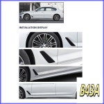 Sp-1Pair 자동차 바디 펜더 트림 스트립 BMW 5 시리즈 G30 G31 G38 2018-2022 51137349593 사이드 에어 벤트 커버 : 유진상사14