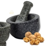 그집그물건 돌절구 미니 마늘 가정용 : 그집그물건