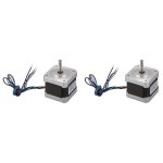 2X NEMA 17 9도 40MM 모터 CNC 68A 2상 라우터용 스테퍼 42 Bla : 부자샵88