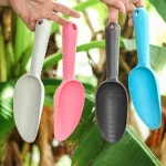 플라스틱 미니 모종삽 색상랜덤 옥상텃밭 모종용삽 텃밭용품 고추기르기 꽃삽 조경용품 : 아골라샵