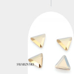 스와로브스키 2711 미니삼각형 3mm 크리스탈 10개 젤네일 스톤 셀프 재료 파츠 : 네일내일