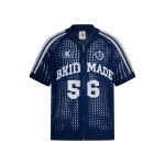 풋볼 저지 메쉬 집업 반팔 루즈핏 블록코어 럭비 티셔츠 : 돌멩이월드