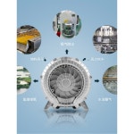 링브로워 배풍기 송풍기 소형 1 220V 양식장 화로 속도조절 축사 스틱 복도 먼지 : 유니프라임