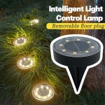 1/4PCS LED 야외 태양 광 발전 플로어 램프 잔디 장식에 대 한 방수 지 하 정원 Courtyar : 수이몰사