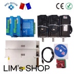 【EU 재고】3/4 축 Nema34 간편한 서보 스테퍼 모터 12Nm 2상+CL-HSS860 드라이버+400w 48v 전원+CNC 프린터 3D용 Mach3 : 이매상사