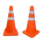 동광 합성 고무 라바콘 주차콘 오렌지 높이 750mm DK-R-RC750 : 금광전업사