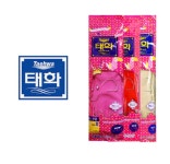 태화 고무장갑 뉴특대 XL 아이보리 양손 : 중부종합상사