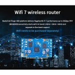 BPI-R4 OpenWRT 라우터 WiFi 7 5G LTE 버전 - 4GB RAM 8GB ROM 2x10G SFP/4xGbE 포트 제공 5G/WIFI7 MediaTek MT7988 : 모더니카