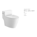 아메리칸스탠다드 C2096 신형 웨이브 S 스퀘어 원피스 치마형 양변기 부속풀세트 : 변기가게