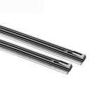 OEM 2pcs 자동차 앞유리 와이퍼 블레이드 삽입 천연 고무 스트립 NR 6mm 리필 14 16 17 18 19 20 21 22 24 26 28 윈드실드에 완벽하게... 