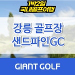 강릉골프장 샌드파인cc 라카이샌드파인리조트 패키지 : 자이언트 골프패키지