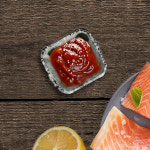 홍화 일식 도자기 단 초장기 접시 1p 식당 가정 다용도 앞접시 소스 그릇 : 체리쉬 키친