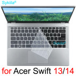 키보드 커버 Acer Swift 1 3 Pro 5 7 13 14 SF14 SF113 SF313 SF713 SF114 SF314 SF514 SF714 실리콘 보호 스킨 케이스 : ITK
