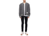 23FW 남성 울 플리스 스트라이프 봄버 재킷 (MJT395A J0100 055 23F) : 유니코 셀렉트샵