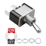 야마하 G19/ G22/ G29 전기 골프 카트용 카트 토글 스위치 장착, 2핀 및 온오프 로커 헤비 듀티 스위치, 견인 교체 JU2-H2727-00-00 : 십이모드