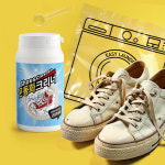 두꺼비 운동화 세탁세제 크리너 세척 360g 비닐세탁기포함 : 두꺼비 브랜드스토어