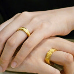 24k 금가락지 무광 순금커플링 웨딩밴드 : 저스트비쥬