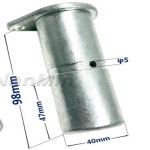 유압실린더  액세서리 부품용 포크 리프트 어셈블리 잠금 유압 틸트 실린더 핀 Heli 4.5t Dd058-00301 : 세계적마켓