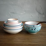 도자기 숲 스타일 올빼미 식기 세트 신상 Saucer 8x3cm : 메종 프라티크