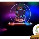 판다디자인몰 아크릴 LED 조명 리스 조명등만들기 LED무드등만들기 : 밍키네디자인