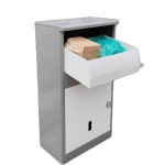 단독주택 택배함 무인 택배 철제 전원주택 물품 원룸 방수 회백색 S 열쇠 : 데이홀세일