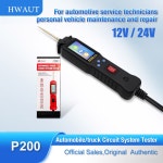 HWAUT P200 P100 회로 12V 24V 전압 테스트 테스터 프로브 자동차 저항 bla 5m tester : 도깨비글로벌