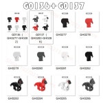 Interactive Horse Building Blocks – STEM Educational Toys G0136  for Young Builders GH0277 GH0280 : 미주나인