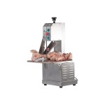 고기절단기 정육점절단기 고기 식당 육류절단기 전자동 소형 등갈비 냉동고기 1 210 베이직 안전슬라이더 2개톱날 : 바른생황상점