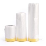 경희의마실 마스킹 비닐테이프 18M 도장작업용 페인트보양비닐 차량용테이프 : 경희의마실